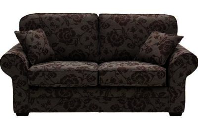 Heart of House Chedworth Floral Sofa Bed - Chocolate/Mocha